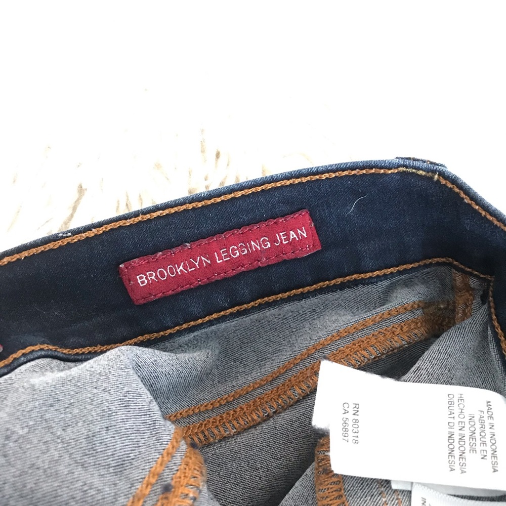 Lucky Brand Brooklyn Legging Jean Dark Wash - Picture 6 of 8